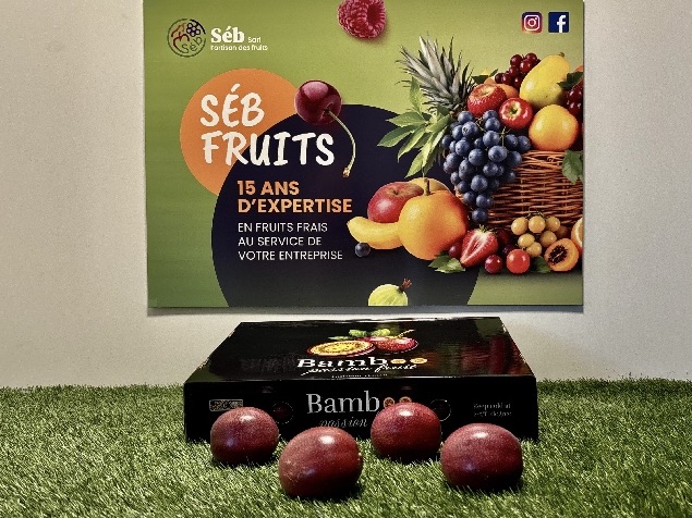 Fruit de la passion brun